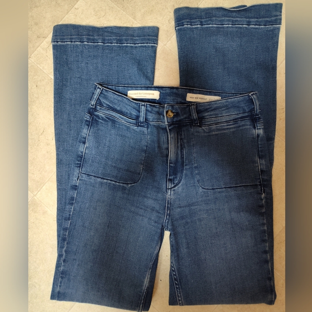 Pilcro And The LetterPress Vintage Mid-rise Bootcut Size 28 31" Inseam Excellent